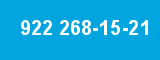 922 268-15-21 922 268-15-21